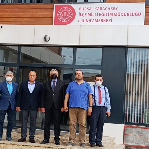 Sütaş Anonim Şirketi Yönetim Kurulu Başkan Vekili Selim Tarık Tezel, Karacabey TSO Mesleki Eğitim Merkezi'ni Ziyaret Etti.