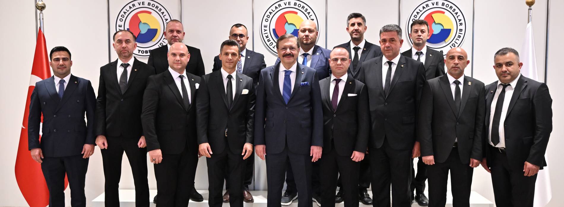 Türkiye Odalar ve Borsalar Birliği Başkanımız M.Rifat Hisarcıklıoğlu' na Ziyaretimiz