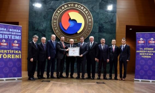 Karacabey Ticaret ve Sanayi Odası, A Sınıfı Odalar Arasında Yerini Aldı