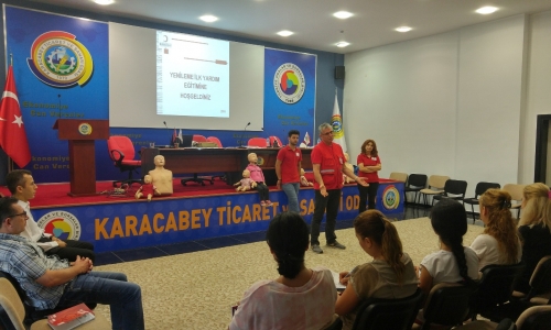KTSO & Kızılay işbirliği ile İlk Yardım eğitimi verildi.