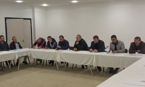 İnşaatçı Üyelerimiz Komisyon Toplantısında Biraraya Geldi