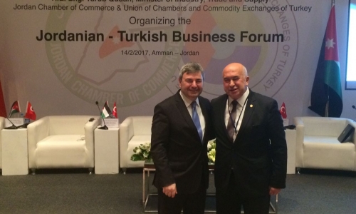 Yönetim Kurulu Başkanımız Naci Güncü, Ürdün Heyetinde Yer Aldı