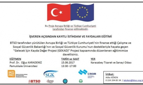 İşveren Açısından Kayıtlı İstihdam ve Faydaları Eğitimi Kayıtlı İstihdamın Faydaları ve Kayıtlı İstihdam Teşvik Politikaları Eğitimi