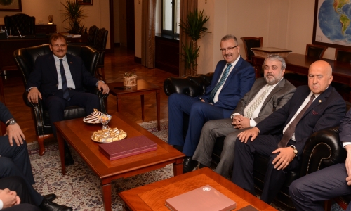 Başbakan Yardımcısı Hakan Çavuşoğlu'na Hayırlı Olsun Ziyareti