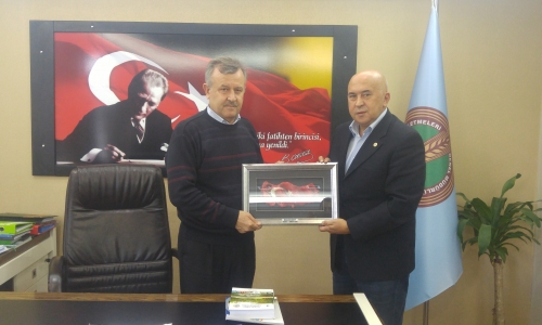 Karacabey TİGEM Müdürü Şefattin Zeybek'e Ziyaret