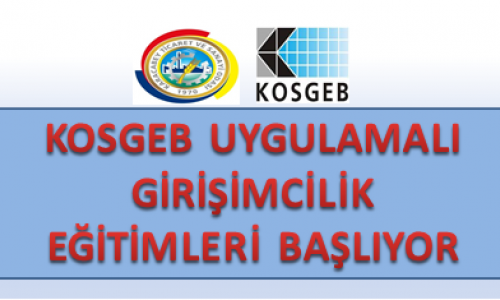 KOSGEB Uygulamalı Girişimcilik Eğitimi