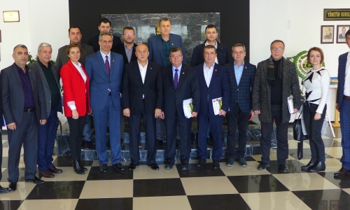 Millet İttifakı Belediye Başkan Adayı Ayhan Tayfur'un Odamızı Ziyareti