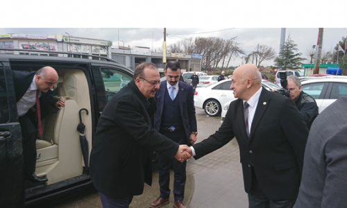 Bursa Valisi Sn. Yakup Canbolat'ın Odamıza İade-i Ziyareti