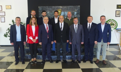 Millet İttifakı Bursa BŞB Başkan Adayı Mustafa Bozbey'in Odamızı Ziyareti