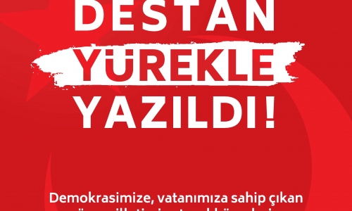 DESTAN YÜREKLE YAZILDI !
