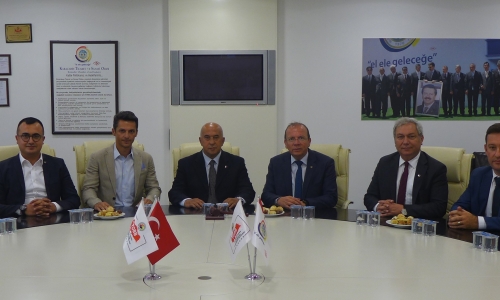 TOBB Yönetim Kurulu Üyesi Özer Matlı'nın Odamızı Ziyareti