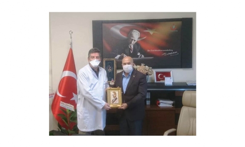 Başhekim Uz. Dr. Muzaffer Şenveli'yi Ziyaretimiz