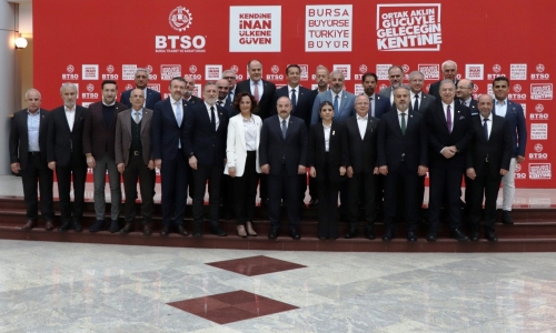 Bakan Varank ile Bursa Oda ve Borsalar İstişare Toplantısı