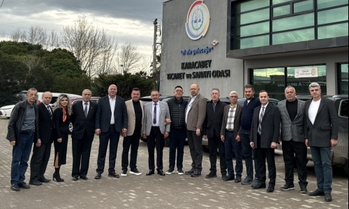 Esnaf ve Sanatkar Odaları Başkanlarını Odamızda Ağırladık