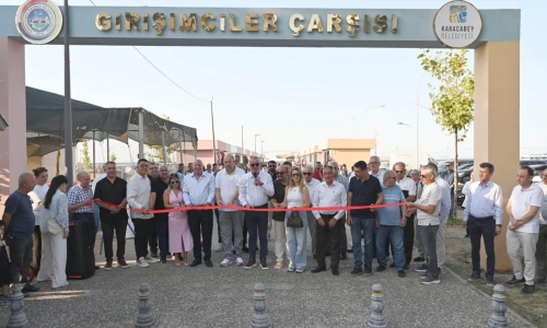  KARACABEY’DE GİRİŞİMCİLER ÇARŞISI HİZMETE AÇILDI