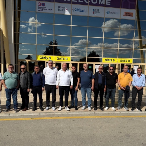 Karacabey TSO Heyeti BAKUBUILD Fuarı'nda