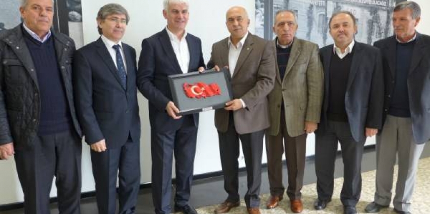 Milletvekili Hüseyin Şahin'den Odamıza Ziyaret