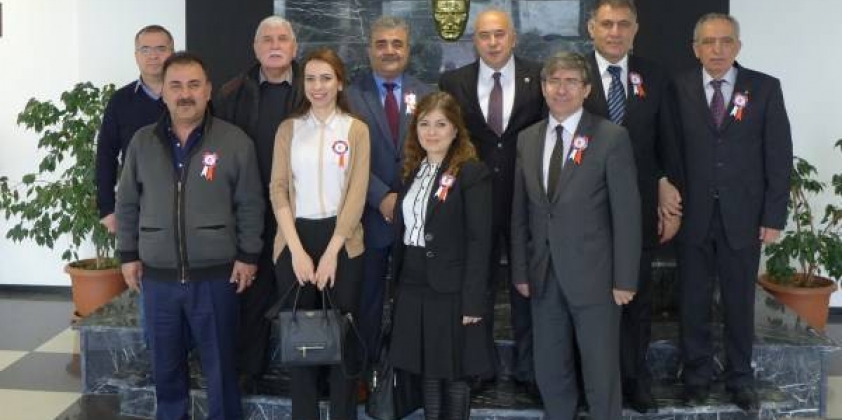 Vergi Dairesi Yetkililerinin Odamızı Ziyareti