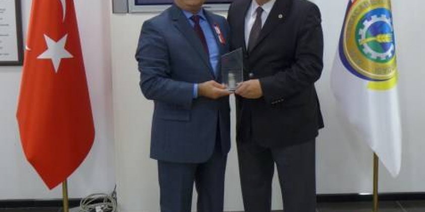 Vergi Dairesi Yetkililerinin Odamızı Ziyareti