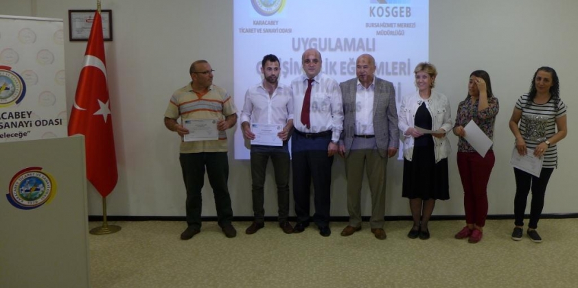 KTSO ve KOSGEB İşbirliğinde Düzenlenen Eğitimlere katılan Yeni Girişimciler Sertifikalarını Aldı…