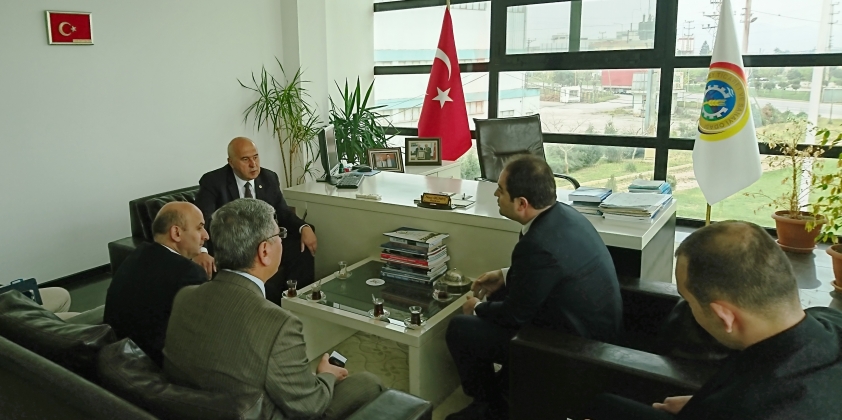 Çalışma ve Sosyal Güvenlik Bakanlığı Müsteşar Yardımcısı Osman Arıkan Nacar'ın Odamızı Ziyareti