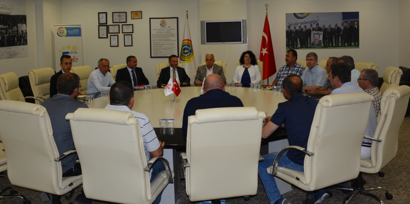 Bursa Vergi Dairesi Başkanı Nuri Karakaş Karacabey Ticaret ve Sanayi Odası Meclis Toplantısına Katıldı