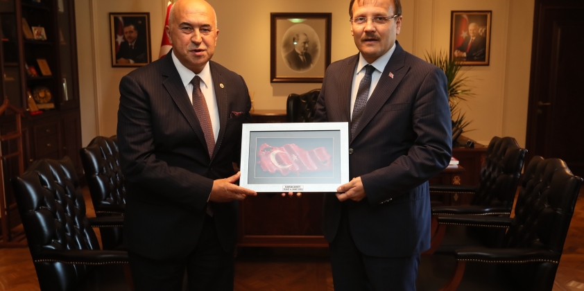 Başbakan Yardımcısı Hakan Çavuşoğlu'na Hayırlı Olsun Ziyareti