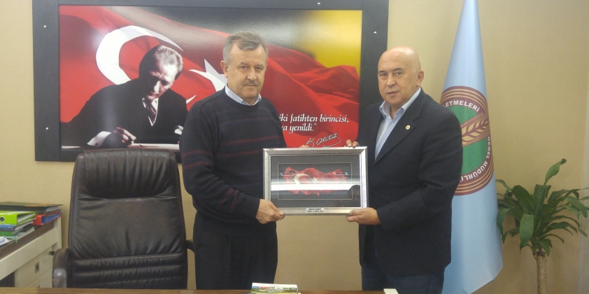 Karacabey TİGEM Müdürü Şefattin Zeybek'e Ziyaret