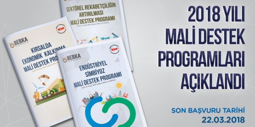 BEBKA 2018 Yılı Mali Destek Programları Hk.
