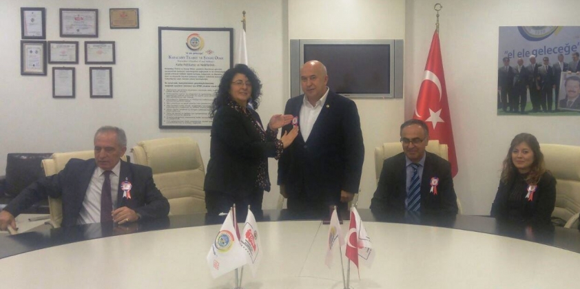 Vergi Dairesi Yetkililerinin Odamızı Ziyareti