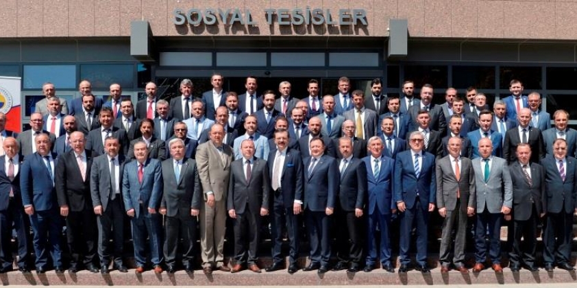 T.O.B.B. Başkanı Sn. Hisarcıklıoğlu ve Başbakan Yardımcısı Sn. Çavuşoğlu'na Ziyaretimiz