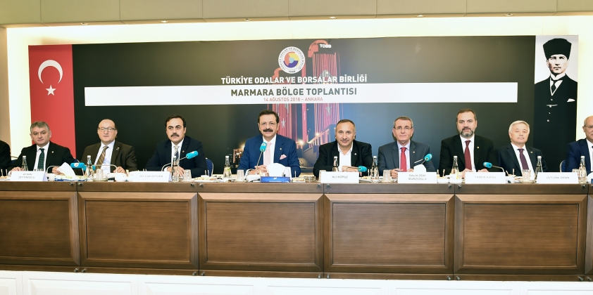 Yönetim Kurulu Başkanımız TOBB Marmara Bölge Toplantısına Katıldı
