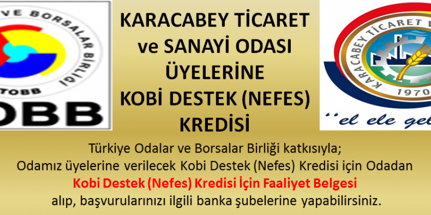 KARACABEY TSO ÜYELERİNE KREDİ DESTEĞİ DEVAM EDİYOR