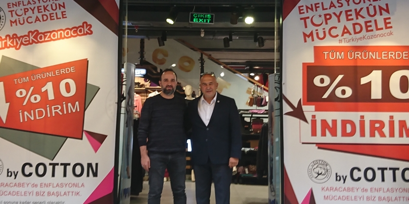 Enflasyonla Mücadele Kampanyasına Karacabey TSO Üyelerinden Destek
