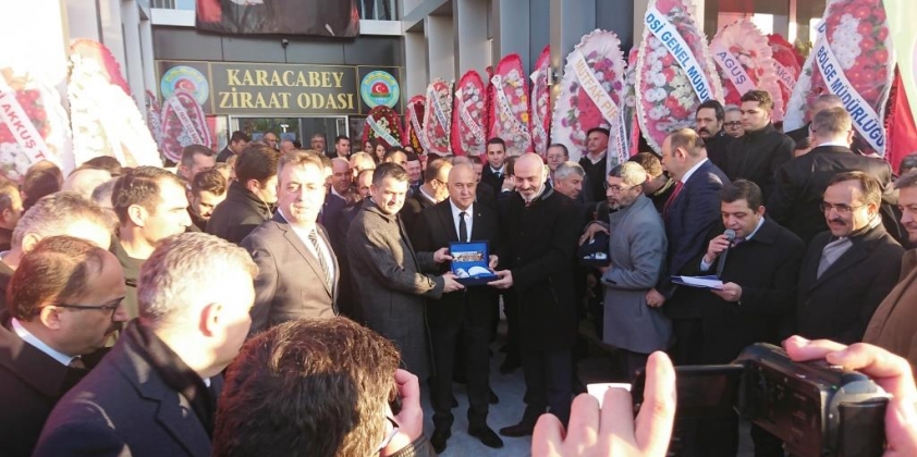 Karacabey Ziraat Odası Yeni Hizmet Binası Açılışı