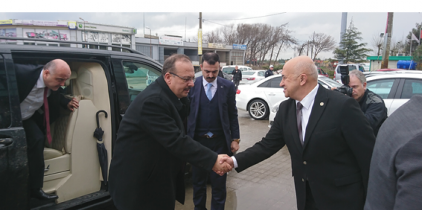 Bursa Valisi Sn. Yakup Canbolat'ın Odamıza İade-i Ziyareti