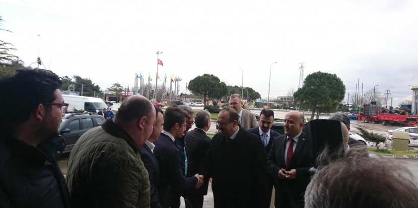 Bursa Valisi Sn. Yakup Canbolat'ın Odamıza İade-i Ziyareti