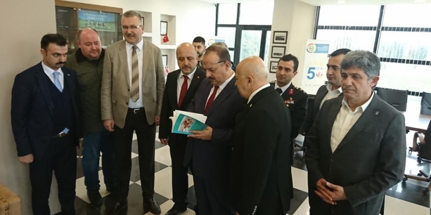 Bursa Valisi Sn. Yakup Canbolat'ın Odamıza İade-i Ziyareti