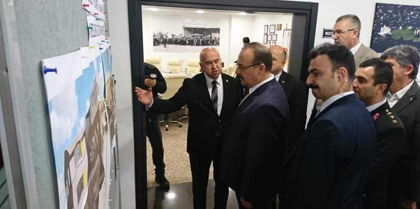 Bursa Valisi Sn. Yakup Canbolat'ın Odamıza İade-i Ziyareti