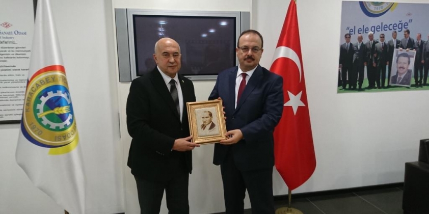 Bursa Valisi Sn. Yakup Canbolat'ın Odamıza İade-i Ziyareti