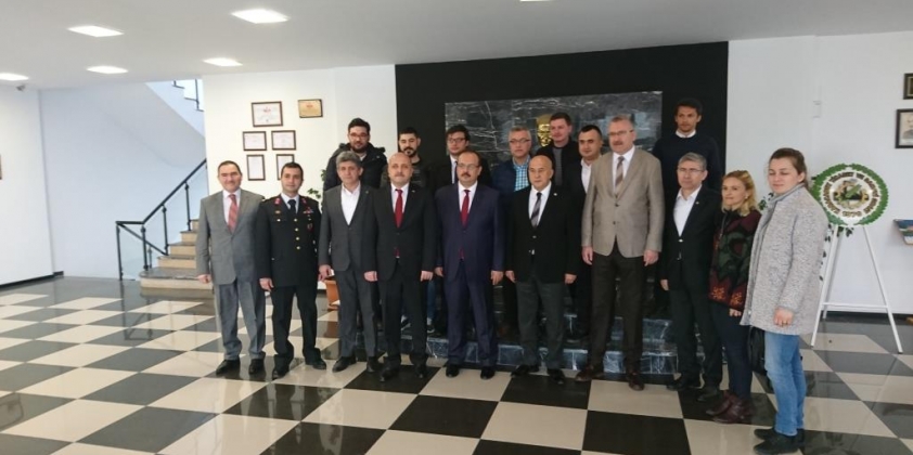 Bursa Valisi Sn. Yakup Canbolat'ın Odamıza İade-i Ziyareti