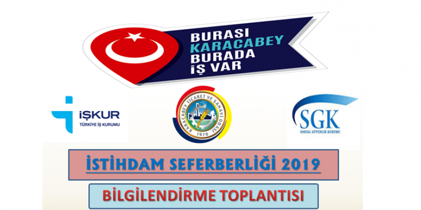 İstihdam Seferberliği 2019 Karacabey Bilgilendirme Toplantısı