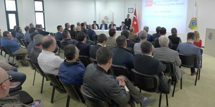 İstihdam Seferberliği 2019 Karacabey Bilgilendirme Toplantısı Karacabey TSO'da Gerçekleştirildi