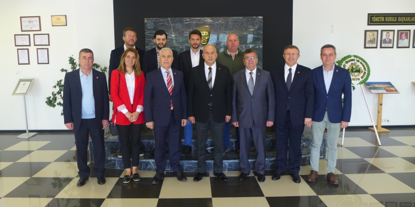 Millet İttifakı Bursa BŞB Başkan Adayı Mustafa Bozbey'in Odamızı Ziyareti