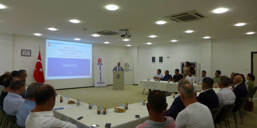 Kurumlar ve Gelir Vergisi Rekortmenleri Ödül Töreni