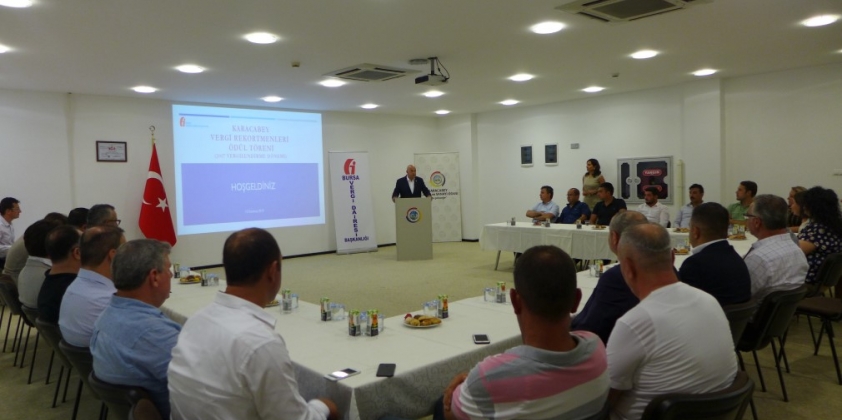 Kurumlar ve Gelir Vergisi Rekortmenleri Ödül Töreni