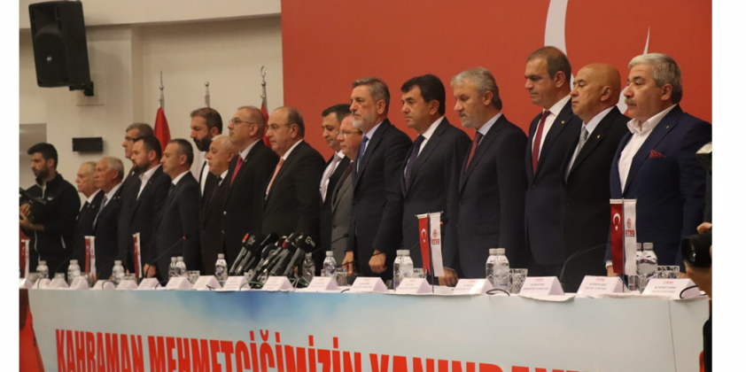 Barış Pınarı Harekatı Ortak Basın Açıklaması