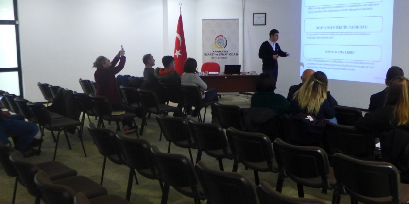 Gıda Sektörü Firmalarına Etiketleme Brifingi Gerçekleştirildi