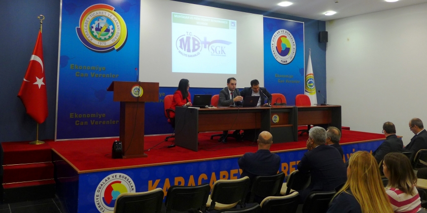 Muhtasar ve Prim Hizmet Beyannamesi Programı Semineri Gerçekleştirildi