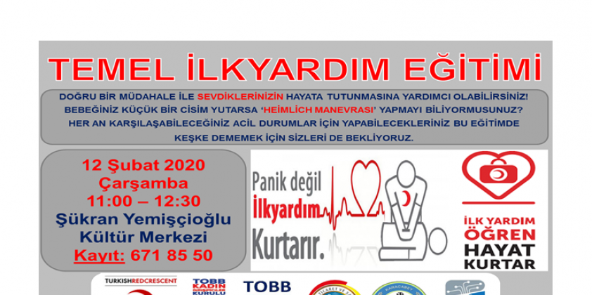 Temel İlkyardım Eğitimi